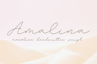 Amalina: The Modern Script Font for Distinctive Design