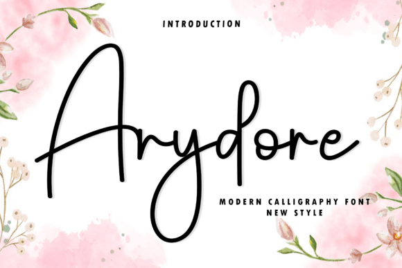 Anydore: The Handwritten Script for Modern Elegance