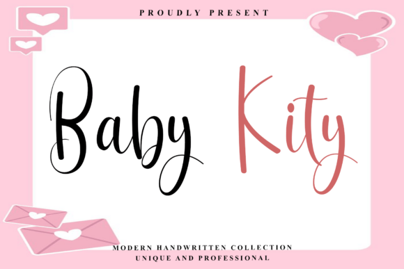 Baby Kity: The Sophisticated Script for Autumnal Branding