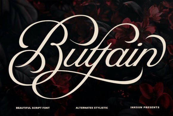 Buttain: A Script Font for Unforgettable Branding