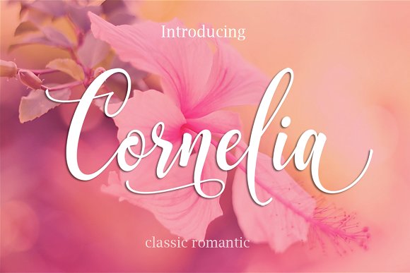 Cornelia: The Handcrafted Script Font for Authentic Design