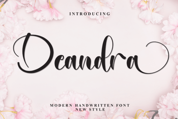 Deandra: The Modern Script for Premium Branding