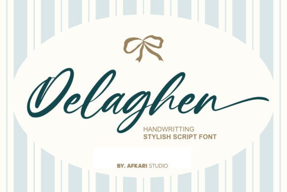 Delaghen: A Stylish Handwritten Script Font for Modern Design