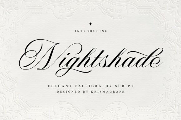 Discover the Timeless Elegance of the Nightshade Font