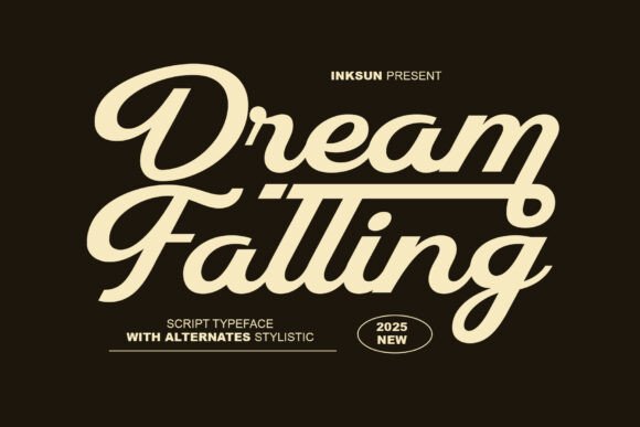 Dream Falling: A Font That Blends Retro Charm with Modern Edge