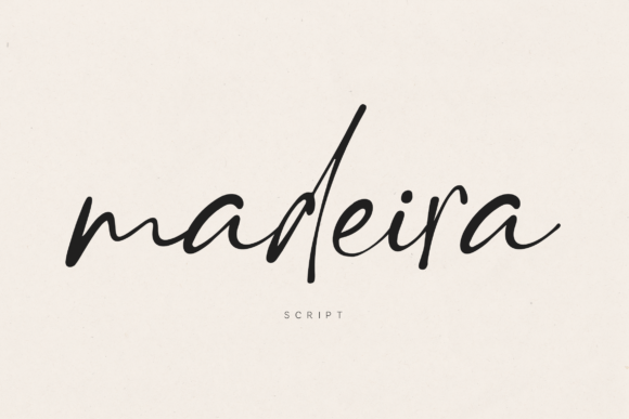 Exploring Madeira: A Signature Script for Modern Design