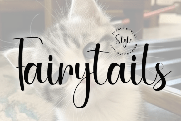 Fairytails: A Modern Script Font for Autumn Branding