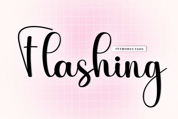 Flashing Font: Where Rhythm Meets Artisan Style
