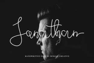 Jonathan: A Script Font That Feels Like a Personal Touch