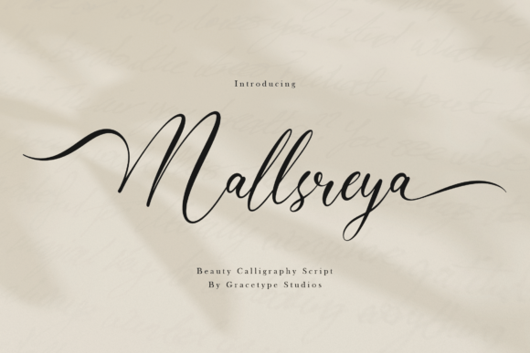 Mallsreya: A Script Font with Soulful Rhythm