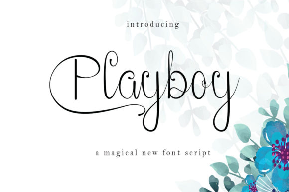 Playboy Font: A Playful Script for Creative Projects