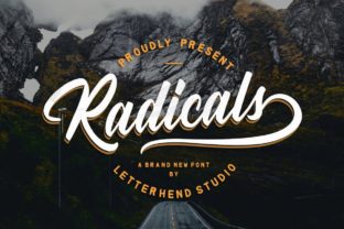 Radicals: The Modern Script Font for Friendly, Authentic Design