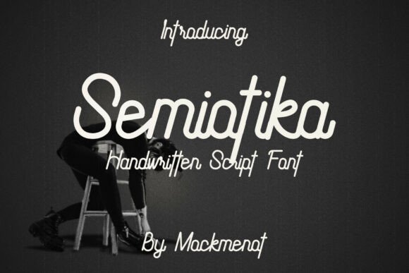 Semiotika: A Handwritten Script Font for Authentic Design