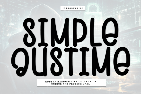 Simple Justime: The Rhythmic Script for Artisan Brands