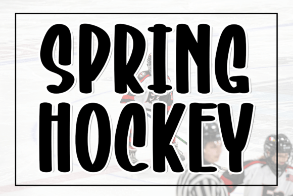 Spring Hockey: A Graceful Script for Modern Brands