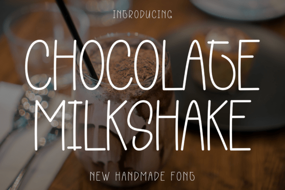 The Fluid Allure of Chocolate Milkshake: A Font Guide