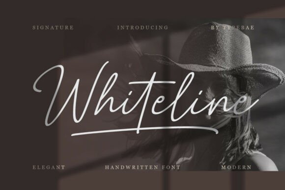 Whiteline: The Handwritten Script for Authentic Branding